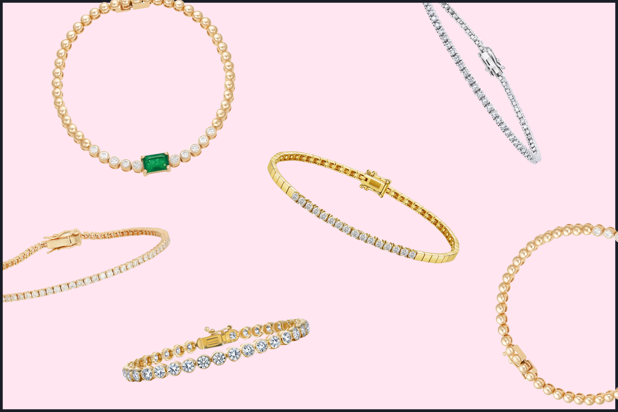 Jolie Tennis Bracelet OS
