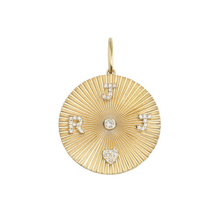 Large Medallion Charm