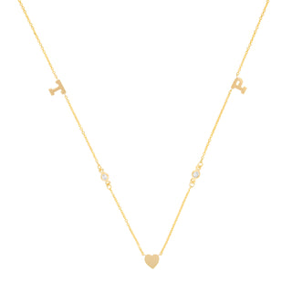 Baby Squad Goals - Personalized Necklace With Diamond in Chain- Lola James Jewelry