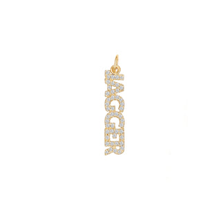 Diamond Name Tag