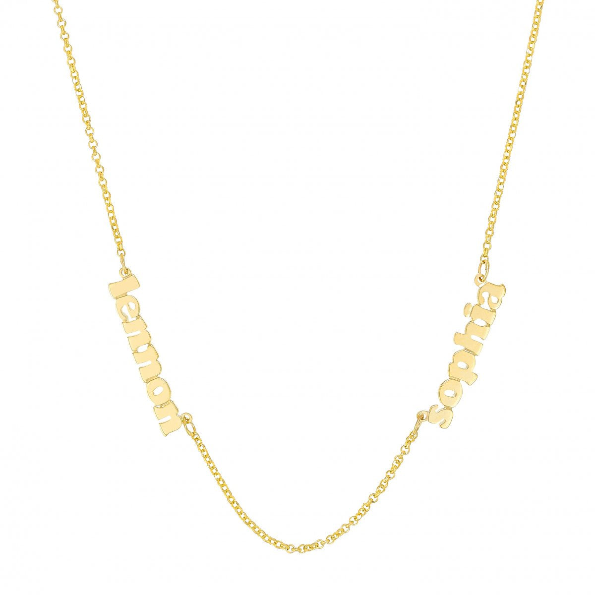 Mini Me Personalized Multi Name Necklace Lola James Jewelry