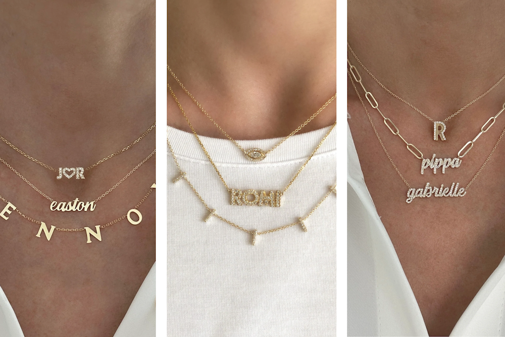 Diamond Name Necklace | Lola James Jewelry