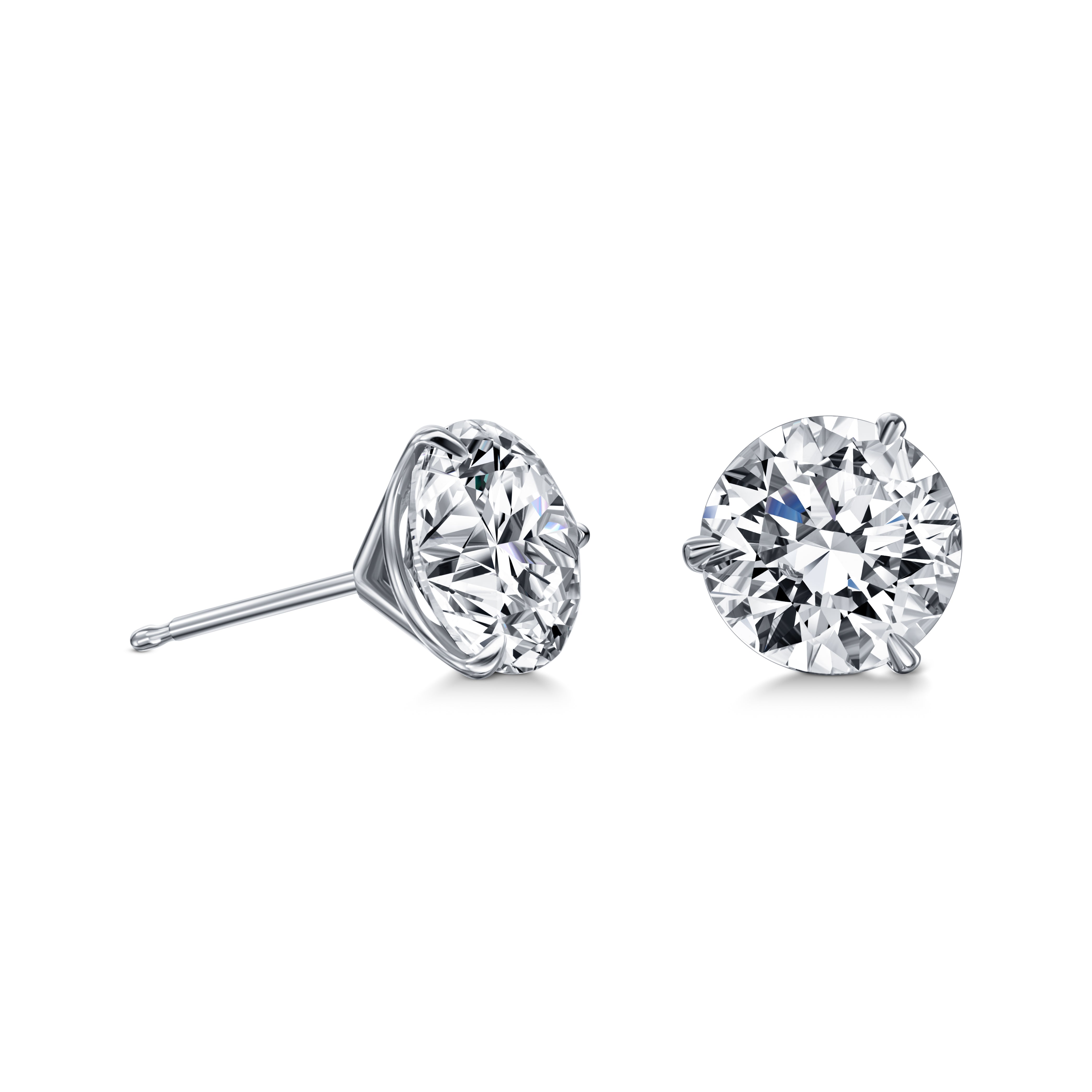 Classic Diamond Studs