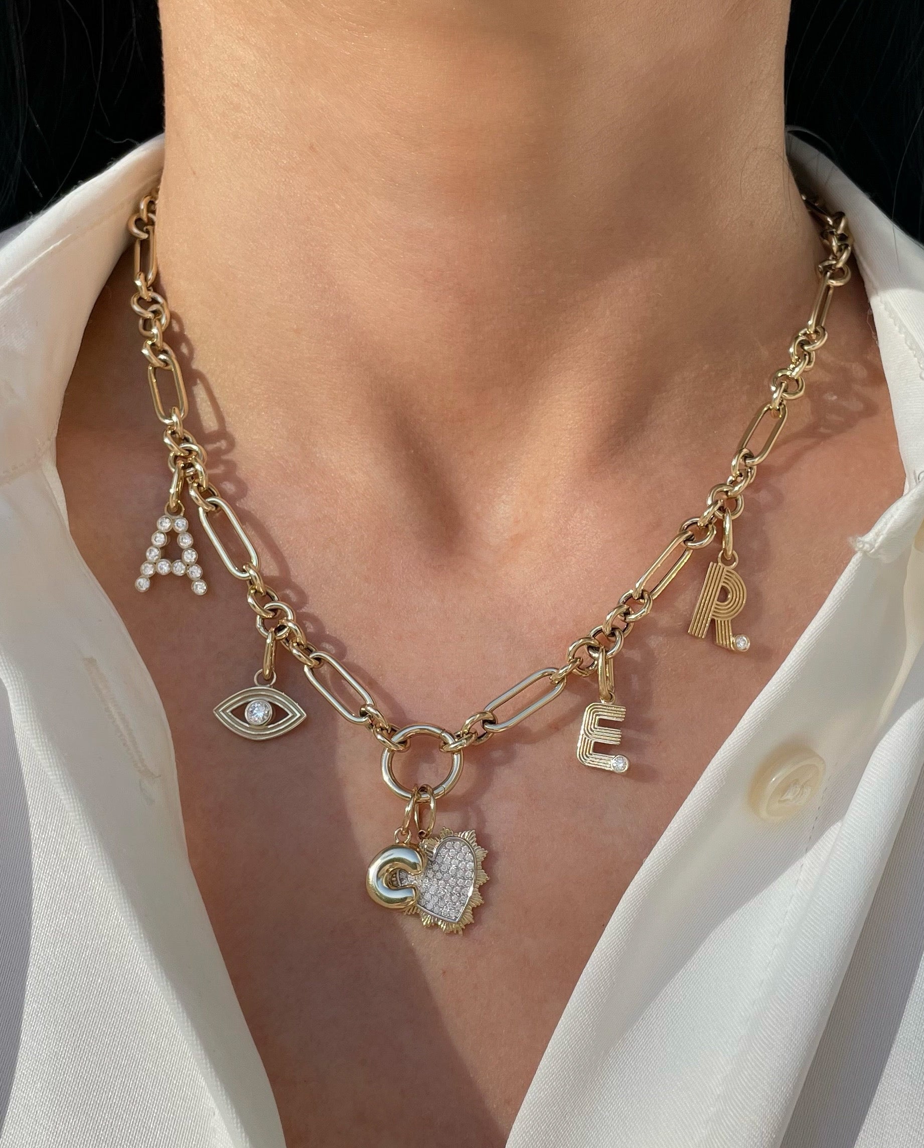 Mix Link Chain Mixed Link Chain with Enhancer – Lola James Jewelry