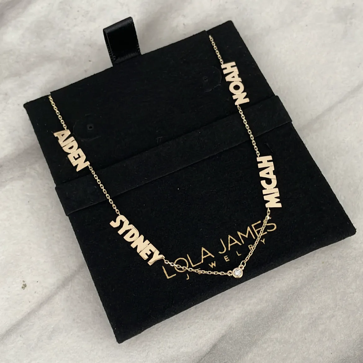 Multi Names - Personalized Multi Name Necklace - Lola James Jewelry