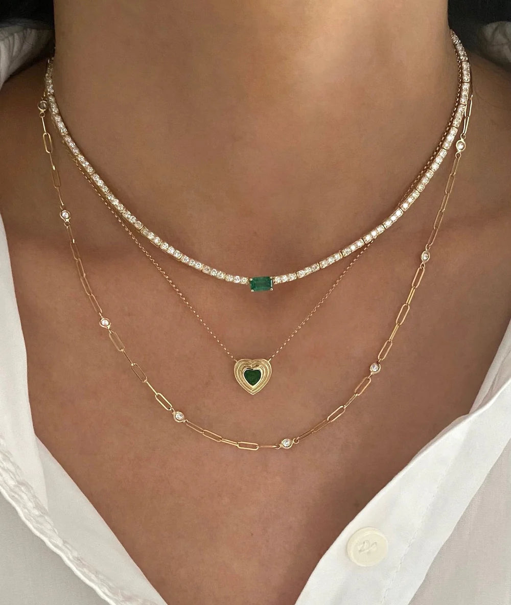 Diamonds By The Yard Paper Clip Chain