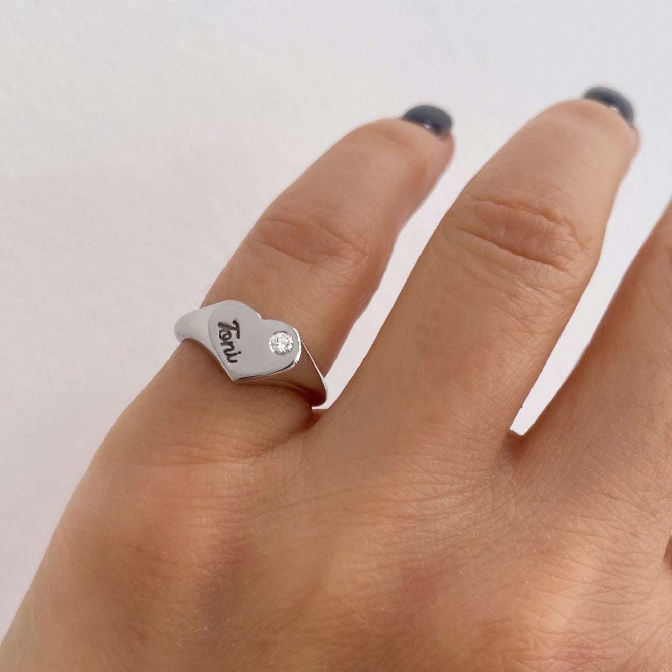 Heart Signet Ring