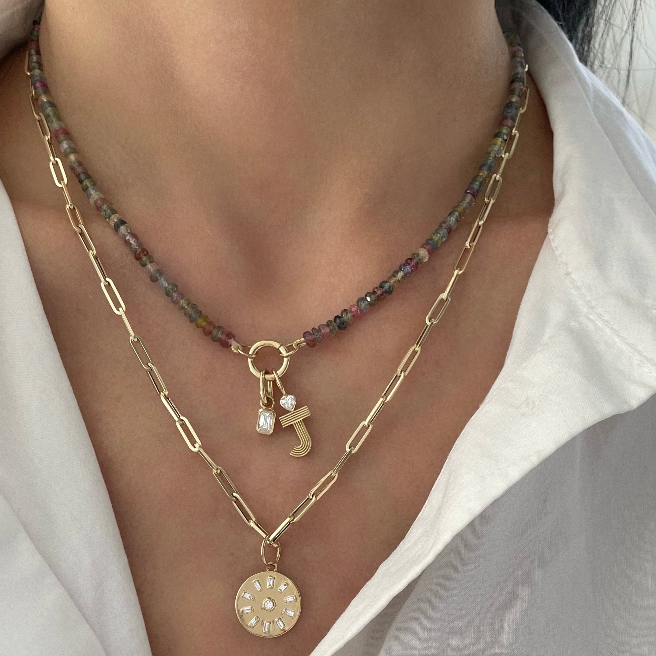 Multi Sapphire Necklace