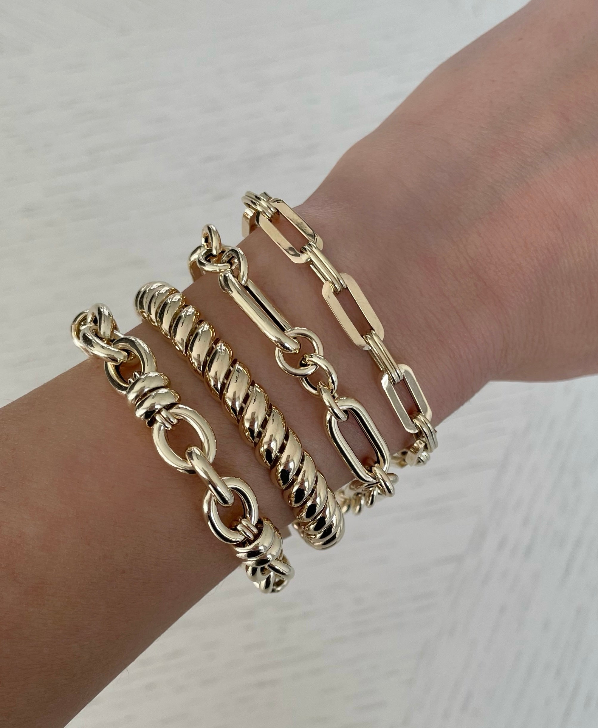 Mixed Link Chain Bracelet