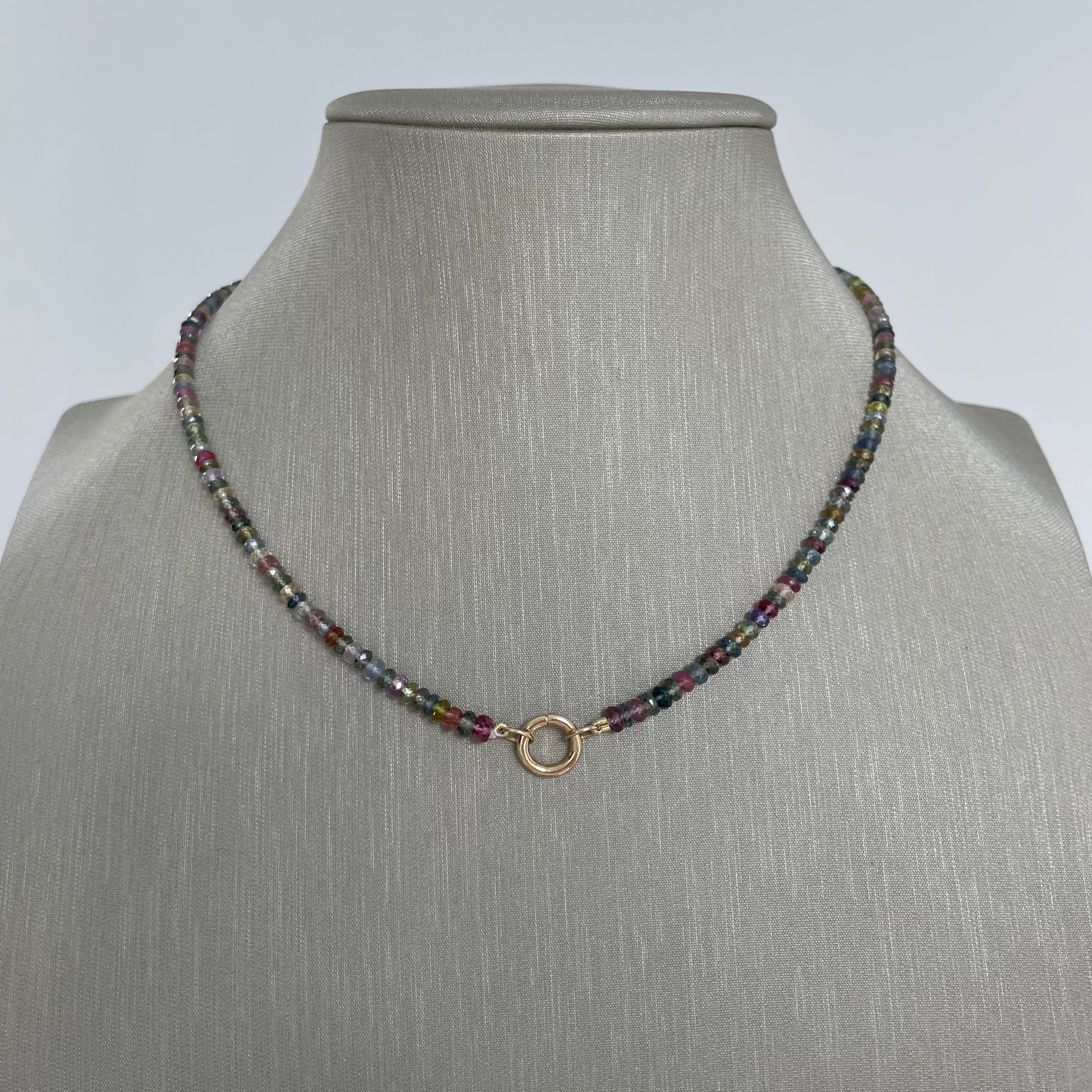 Multi Sapphire Necklace
