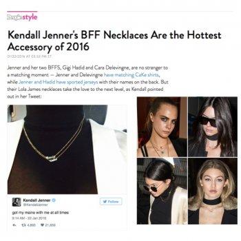 People StyleWatch - Kendall Jenner + GiGi Hadid