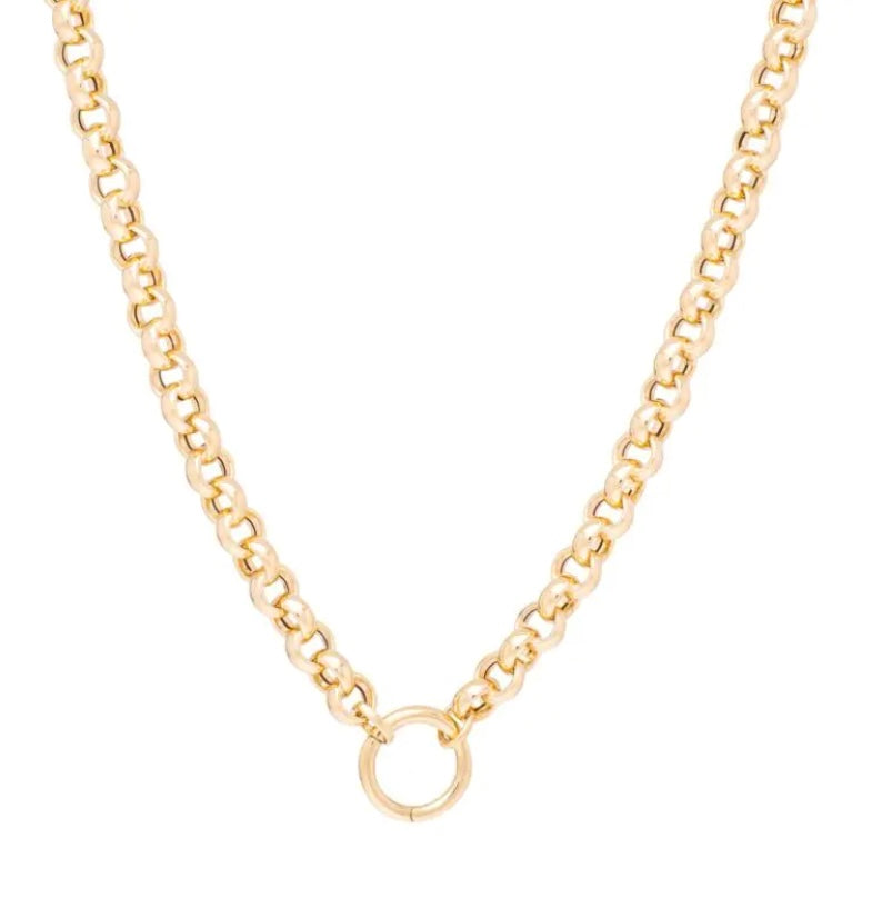 Rolo Chain with Charm Holder – Lola James Jewelry