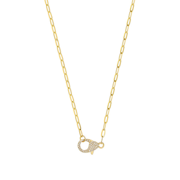 Lobster clasp deals necklace