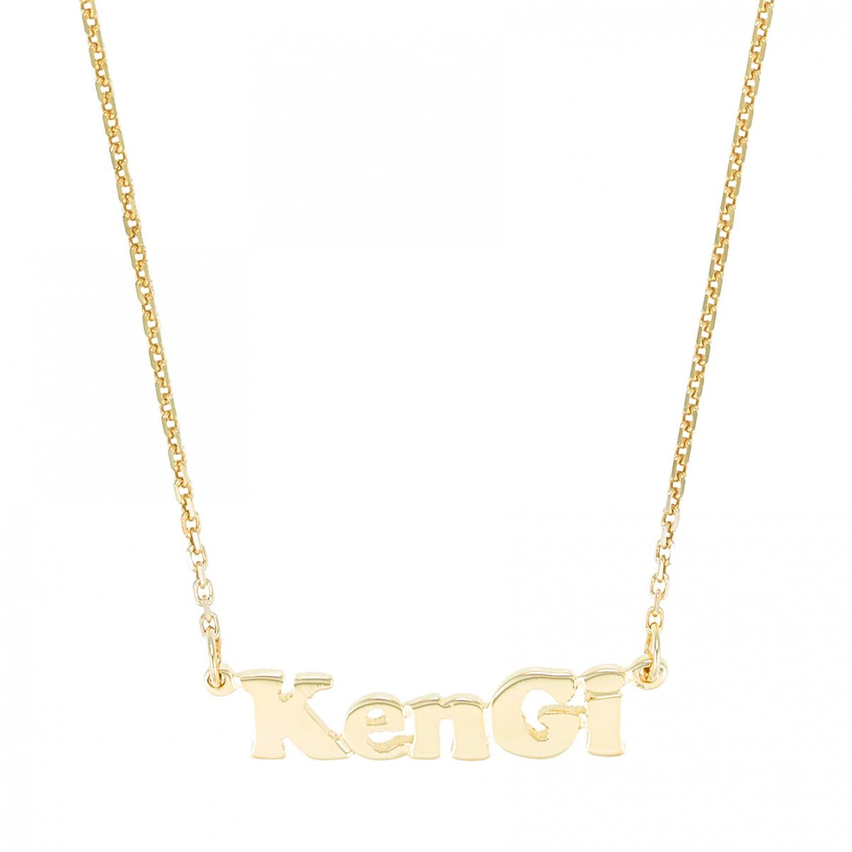 Mini Me Friendship - 14K Gold Personalized Custom Necklace - Lola James Jewelry 