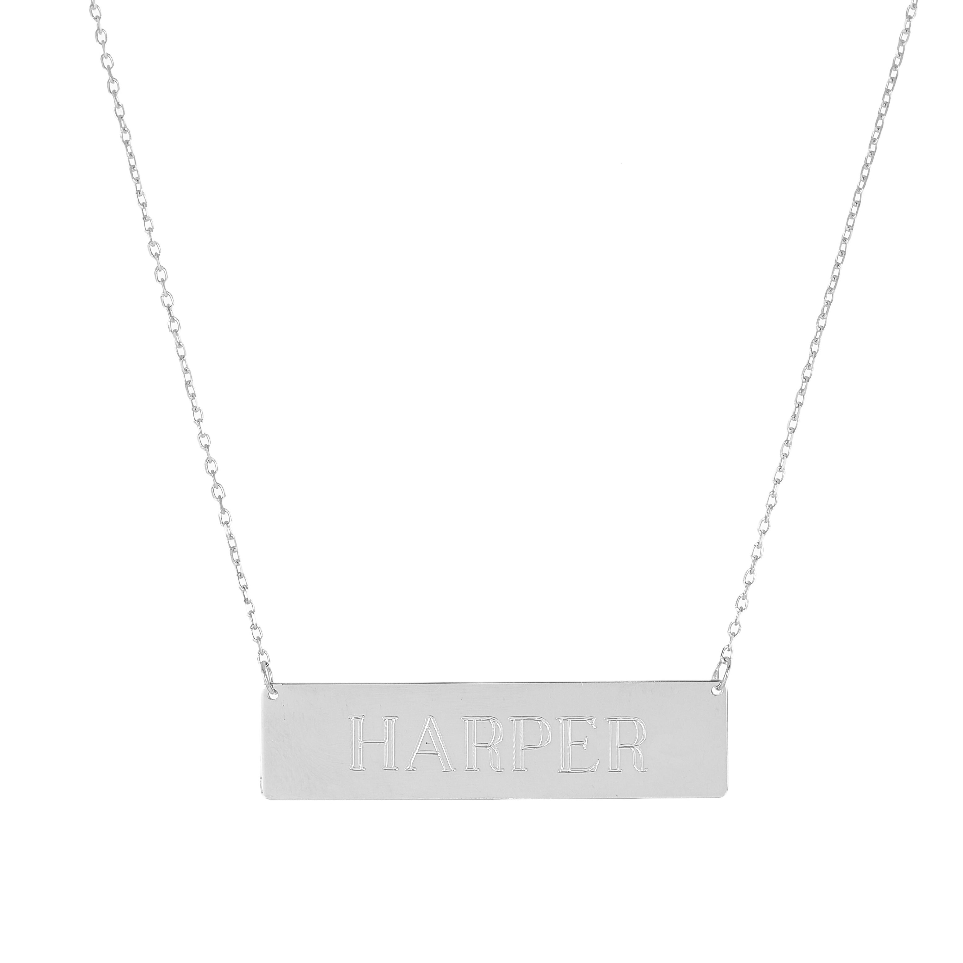 Alter Ego- 14K Gold Nameplate Necklace- Lola James Jewelry 